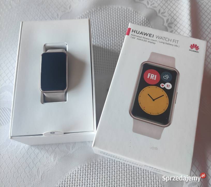 Zegarek damski smartwatch Huawei Watch Fit Słupsk sprzedam