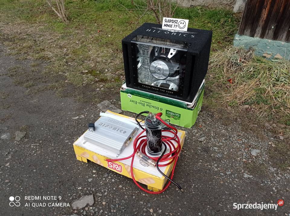 Tuba Subwoofer Skrzynia Basowa Wzmacniacz skrzynie basowe i tuby Kiełczyn