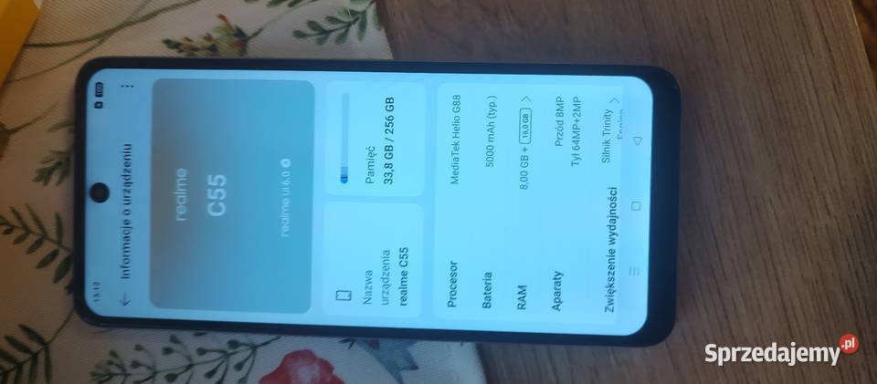 Realme c55 8256gb bez blokad