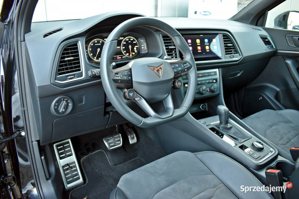 Cupra Ateca Bezwypadkowy Salon Polska Serwis ASO łopatki zmiany biegów łódzkie Łódź