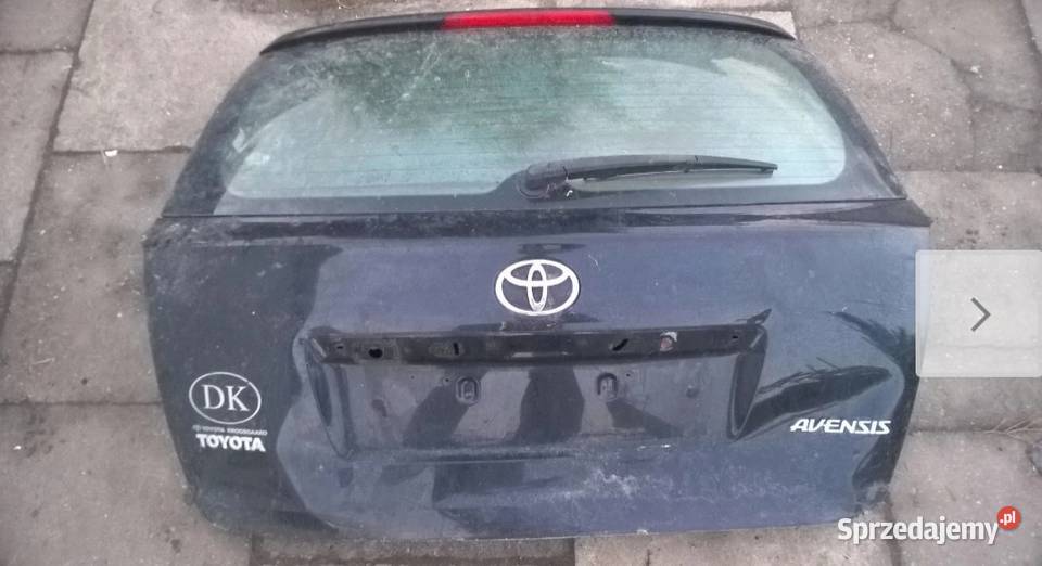 Toyota Avensis kombi 2003 2005 2008 Szyba tył Byków