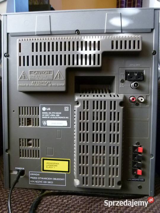 Miniwieża LG FFH262AD kolumny AUX sprawne Zamość