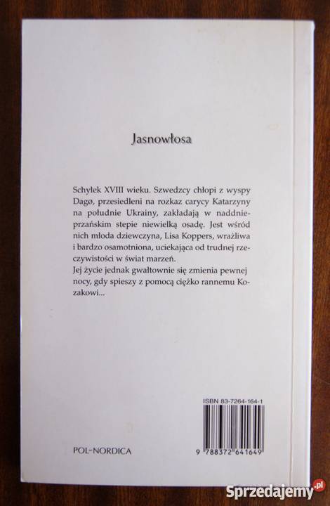 Margit Sandemo Jasnowłosa romanse Parczew