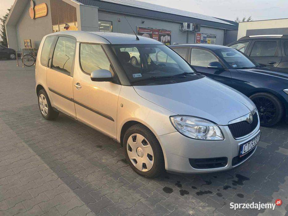 Skoda roomster srebrny kujawsko-pomorskie Toruń
