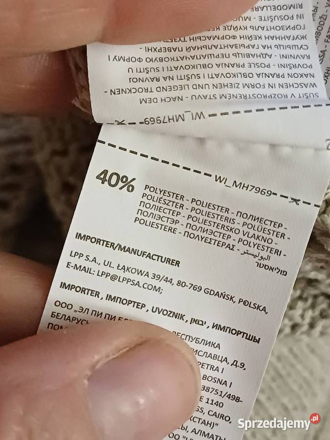 Sweter damski ażurowy Swetry i golfy Toruń