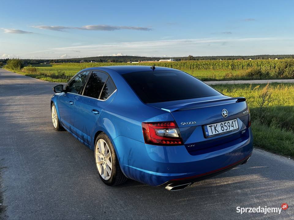 Skoda Octavia III VRS 20 TDI 4x4 2018 elektryczne lusterka świętokrzyskie