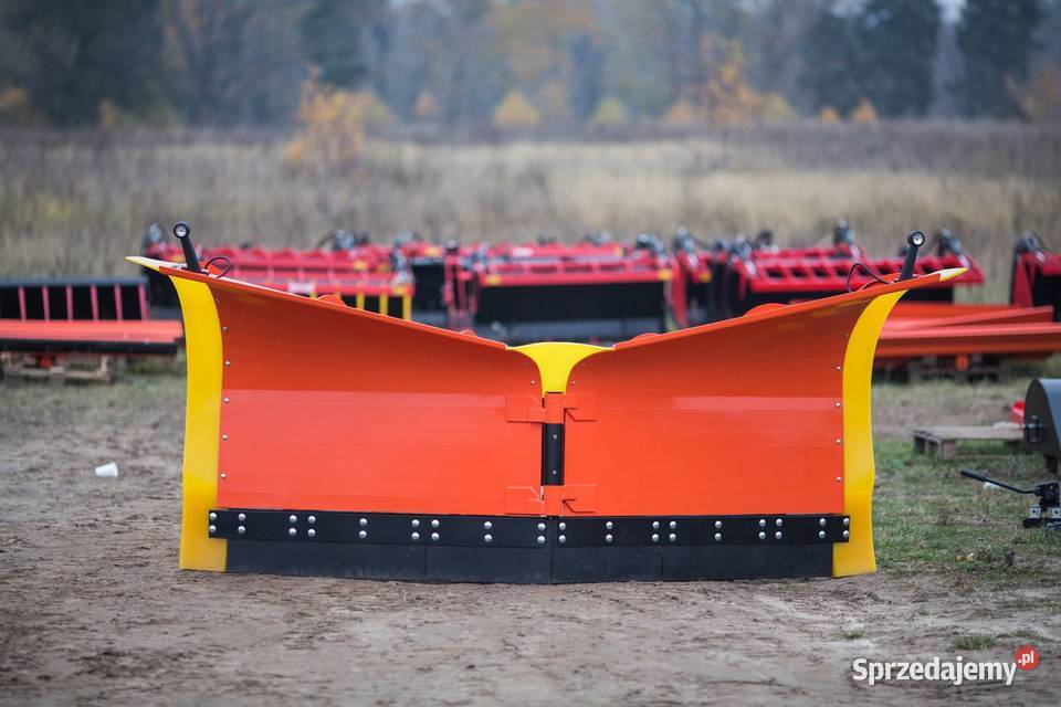 Pług strzałkow ŚNIEŻNY szerokość 24 m MODEL 2 Olsztyn