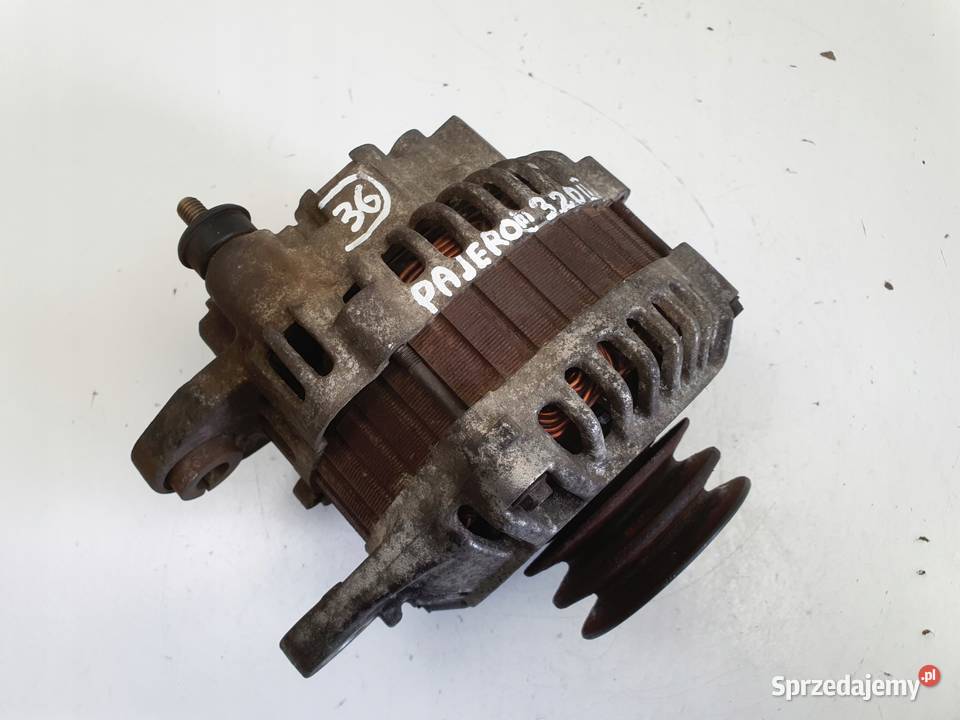 ALTERNATOR Mitsubishi Pajero III 32 DID A3TB1999 osobowe lubelskie Rudka