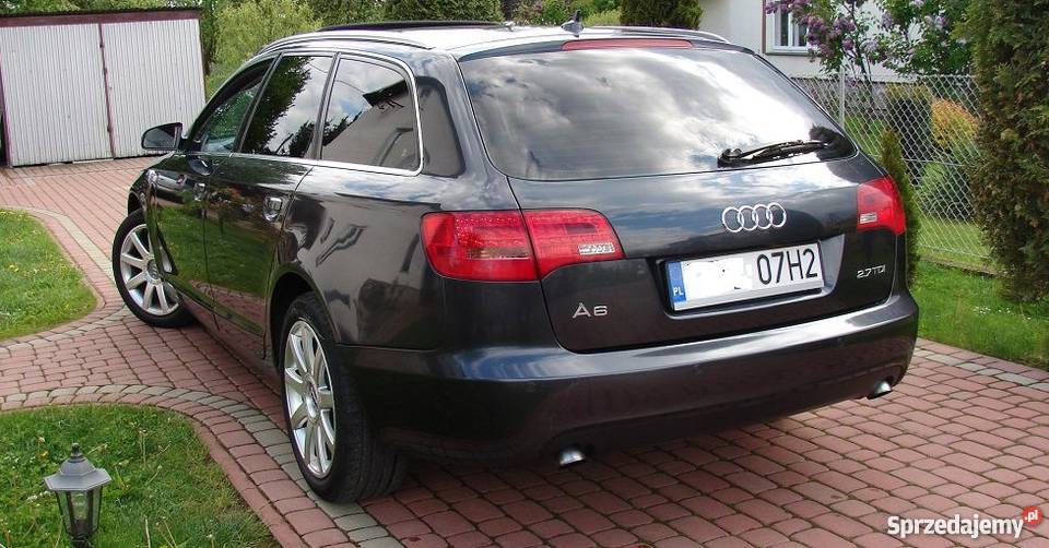 Audi A6 C6 27TDI V6 MANUAL bez DPF navi elektryczne lusterka sprzedam