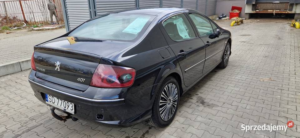 Peugot 407 20hdi automat okazja navi Motoryzacja Bytom