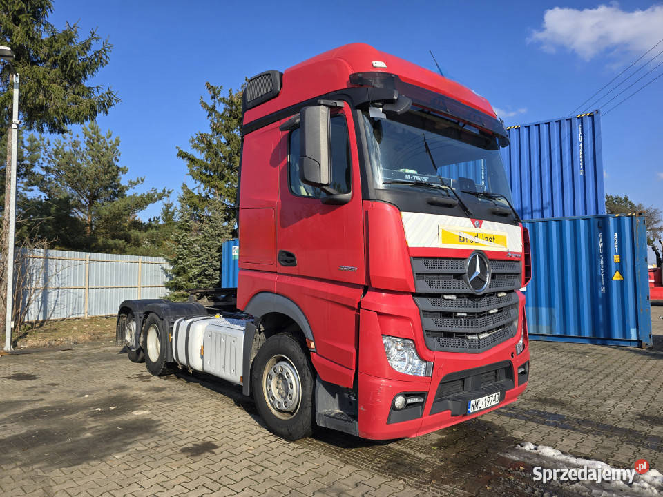 Ciągnik siodłowy MERCEDESBENZ ACTROS 2551 Euro 6 warmińsko-mazurskie Rudolfowo
