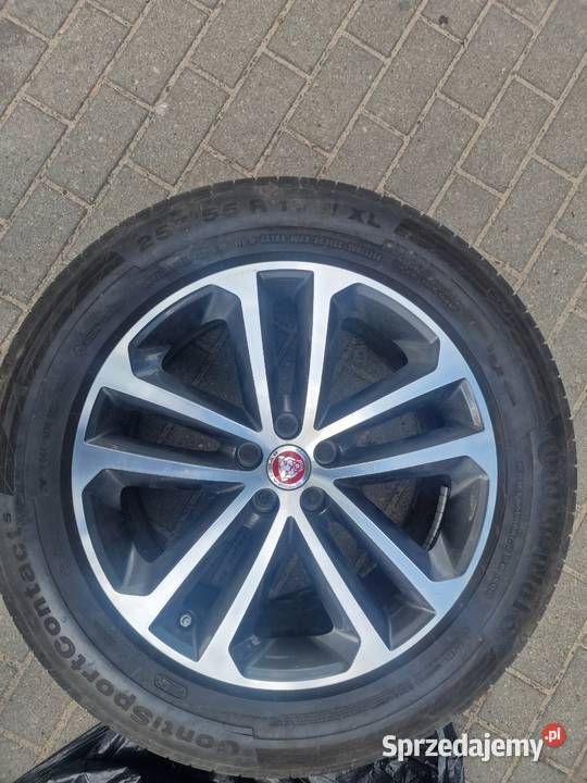 Oryginalne koła alufelgi Jaguar Fpace 19 Conti Gdynia
