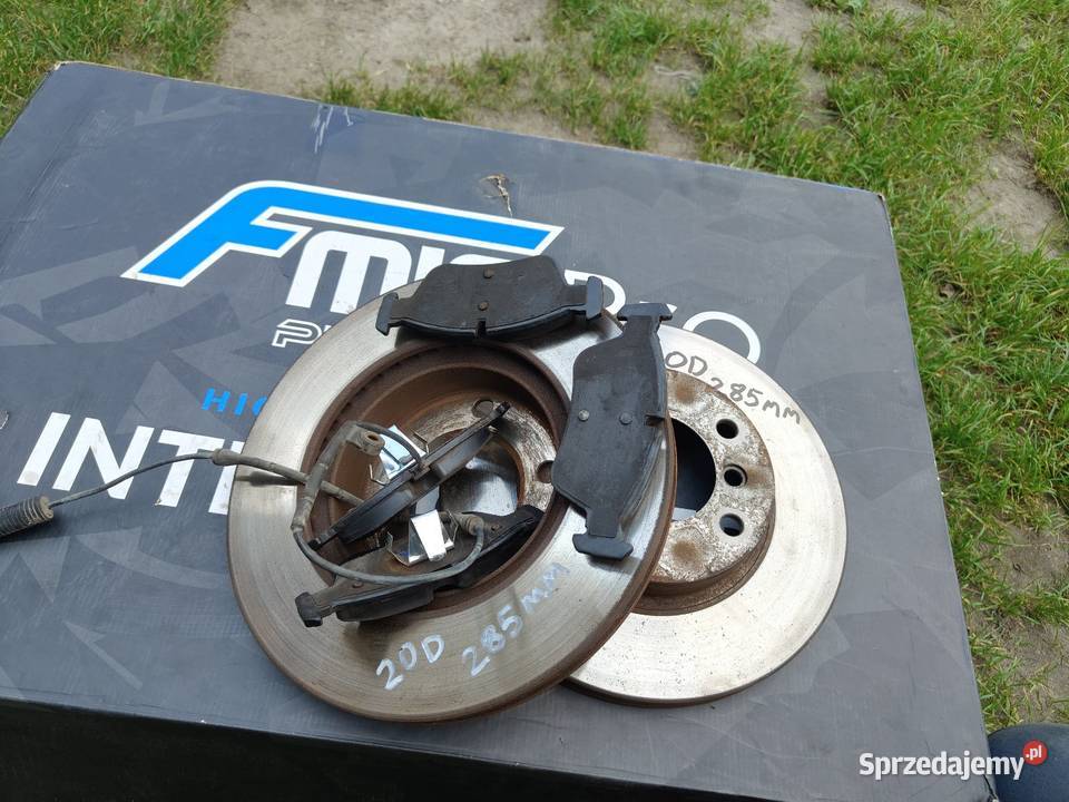 Bmw e46 tarcze hamulcowe przód 285mm klocki osobowe Aleksandrów Łódzki