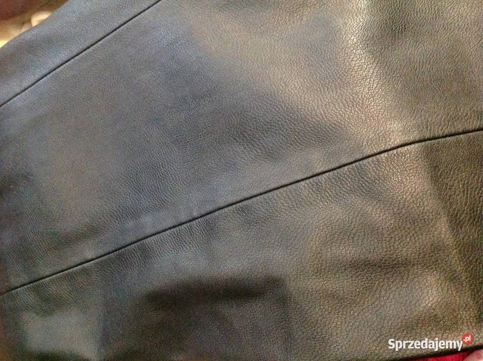 ZARA Legginsy Skórzane Damskie XS Czarne Nowe Nowa Sól