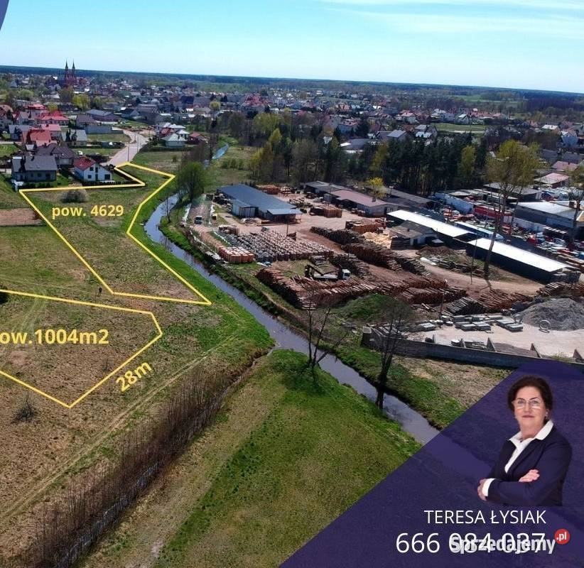 Działka RZEKĄ Sprzedaż Myszyniec