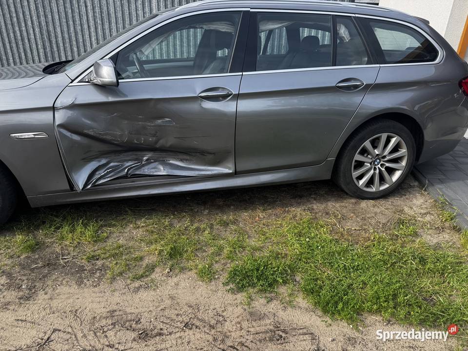 BMW 520d MPakiet 082012 lekko uszkodz 151000 kurtyny powietrzne Seria 5 Jaworzno