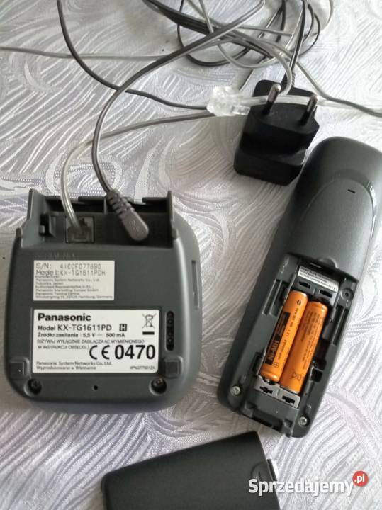 Telefon bezprzewodowy Panasonic KXTG1611PD Warszawa