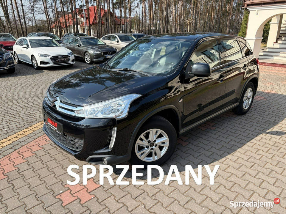 Citroen C4 Aircross 16 MPI 117 Półskóry Kamera kurtyny powietrzne Lipówki