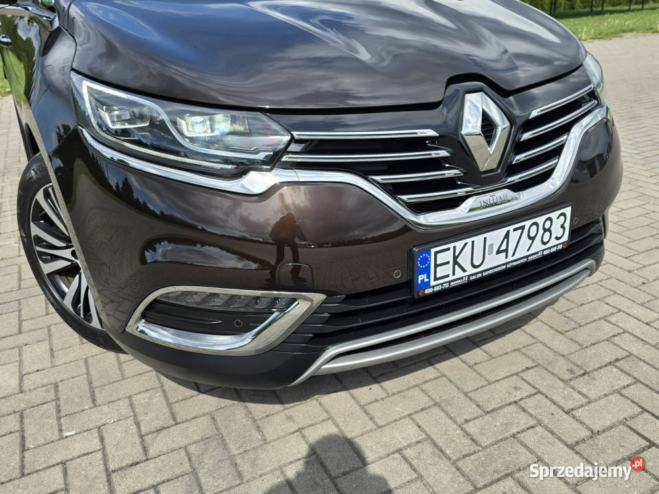 Renault Espace 16 Diesel Initiale Paris podgrzewane fotele Kutno