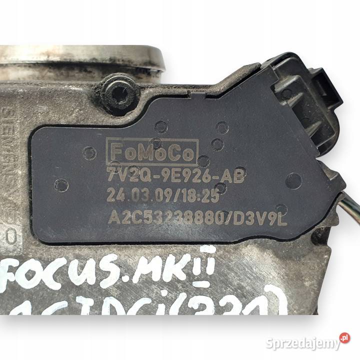 PRZEPUSTNICA Ford Focus C 16 TDCI A2C53238880 Chełm