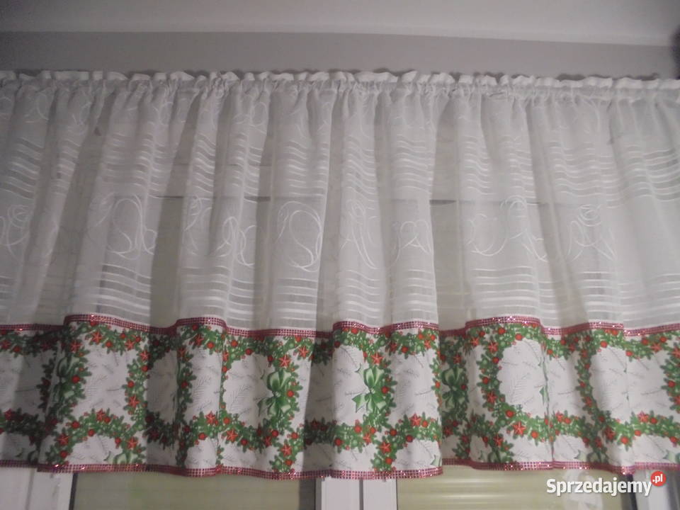 firanka świateczna z cyrkoniami glamur 275 90 Włocławek