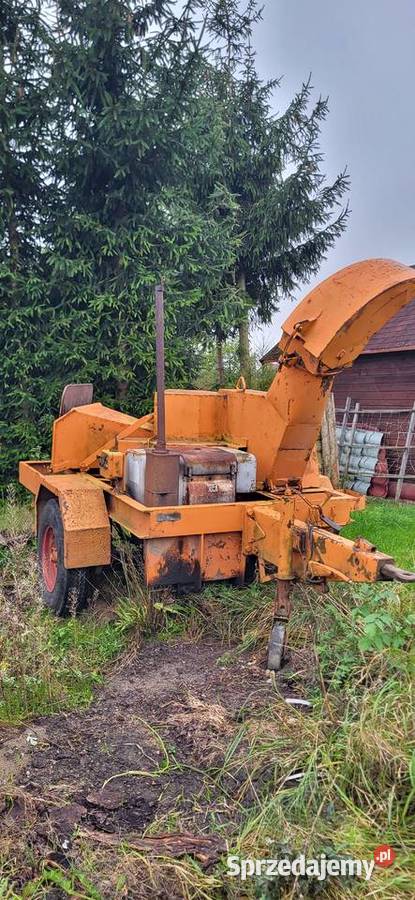 Rębak spalinowy tarczowy Jensen Wejherowo