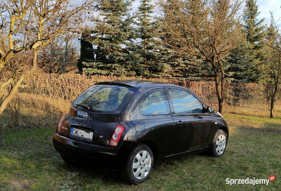Nissan Micra K12 15 Diesel 2003r Ważne opłaty Włocławek