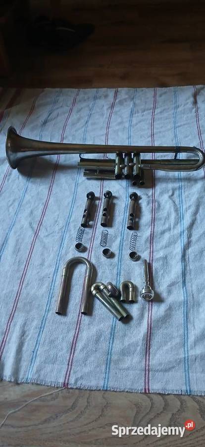 Stara mosiężna trąbka Kraków