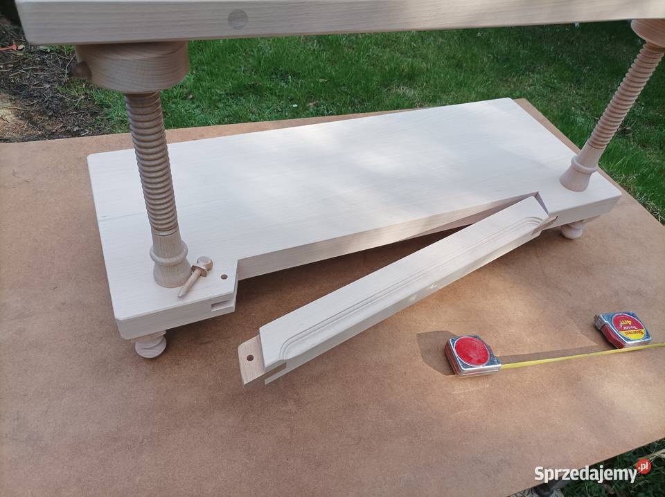 szywnica introligatorska drewniana śruby prasy Wieliczka