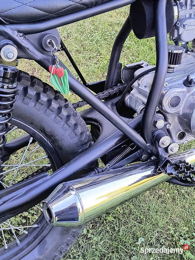 Yamaha sr250 custom bobber tracker caferacer podkarpackie