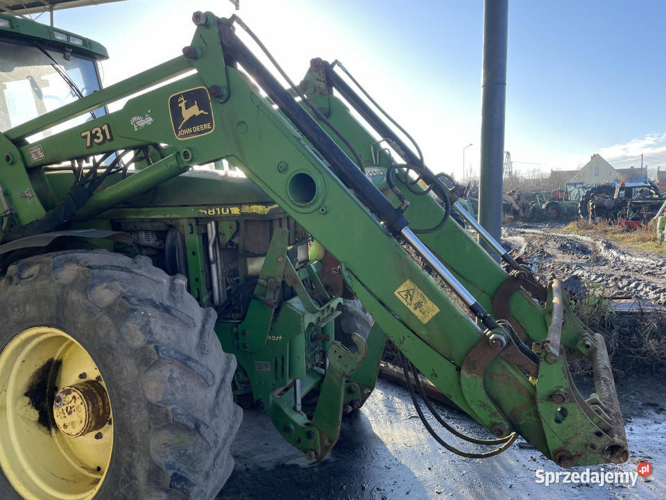 John Deere 6810 przedni ładowacz TUR 731 Jastrzębniki