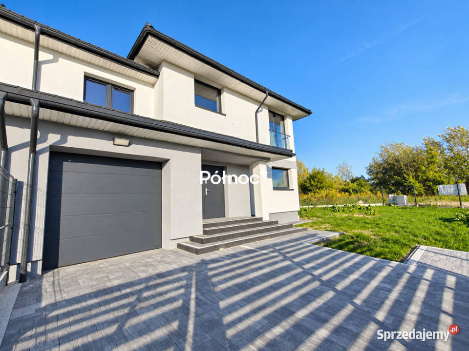 Nowoczesny bliźniak 138m2 Leopolda Staffa