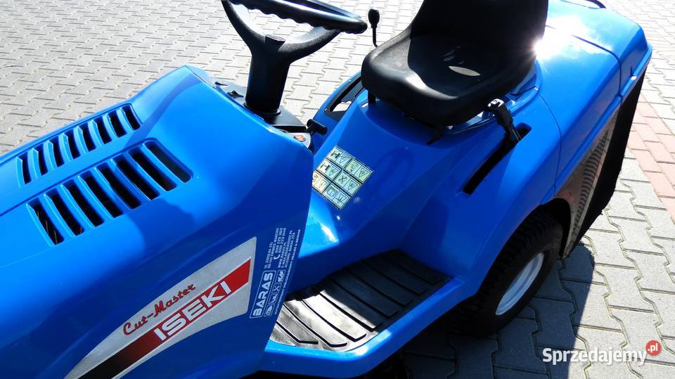 Traktorek kosiarka CutMaster ISEKI łódzkie Świnice Warckie