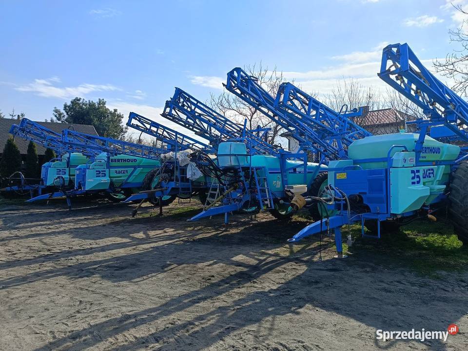 Opryskiwacz berthoud racer 25 alba dawkowanie w Maszyny rolnicze Radzyń Podlaski