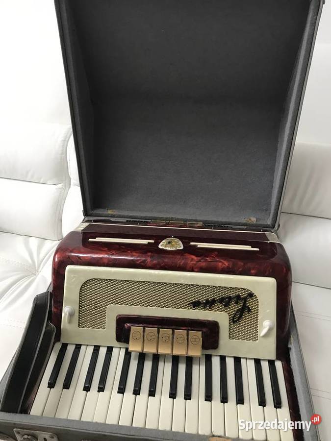Akordeon Siletta 80 basów Instrumenty klawiszowe i MIDI