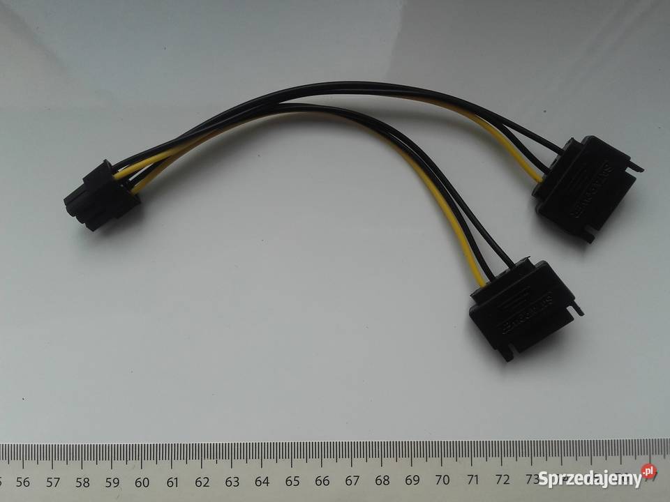 Kabel z 2xSATA do GPU 6pin karty graficznej19 Pozostałe Bydgoszcz sprzedam