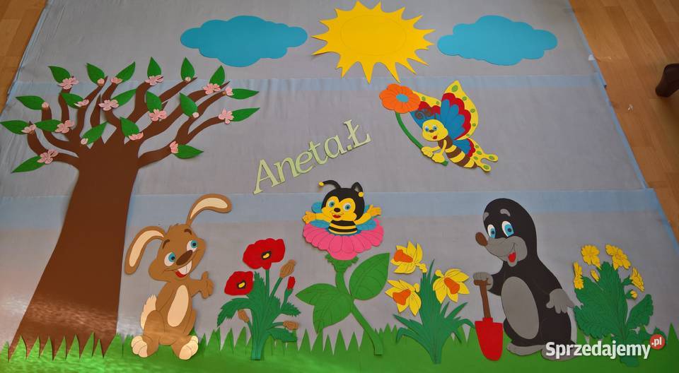 Dekoracje wiosenne z brystolu 504102 444 Garwolin