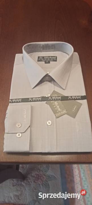 Koszula nowa męska marki St Michel London Rozmiar L Bytom