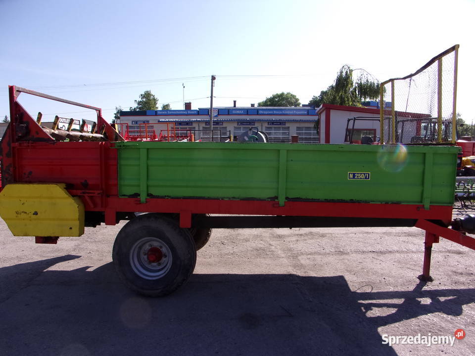 Rozrzutnik obornika kompostu 3t Dostępny w łódzkie Opoczno