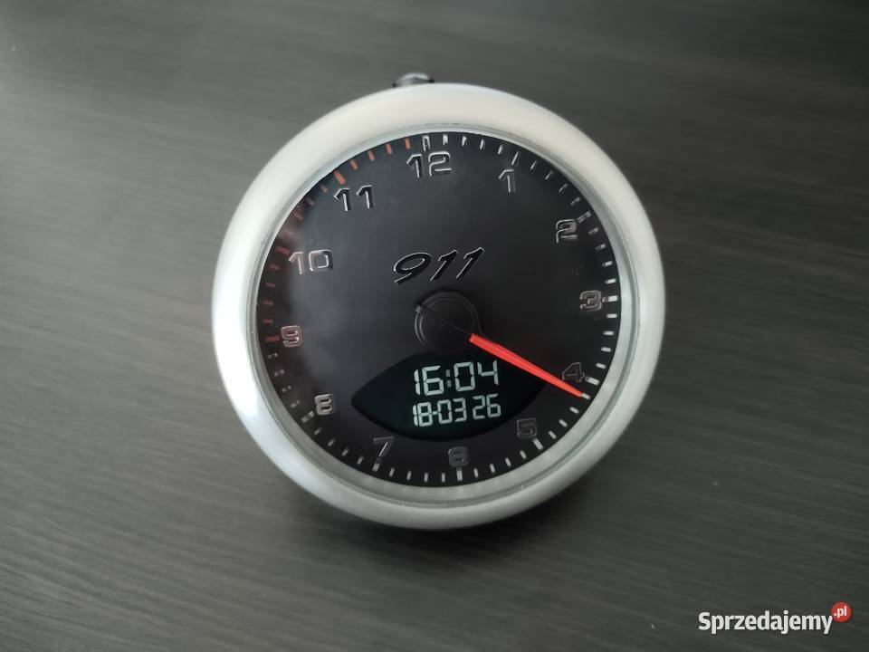 Porsche 911 Zegar Budzik Lublin