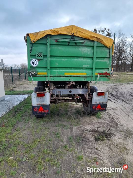 Przyczepa rolnicza Ifa Hw8011 wywrotka na boki kujawsko-pomorskie Wąwelno sprzedam