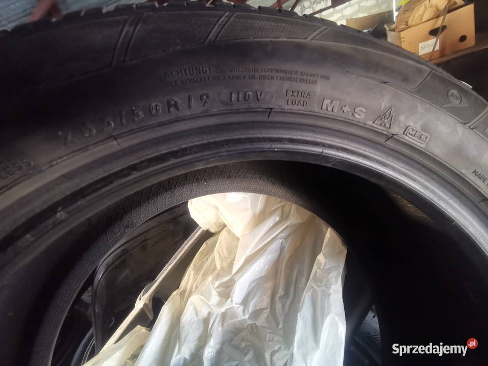 26550R19 Dunlop Winter Sport 3D zachodniopomorskie Koszalin