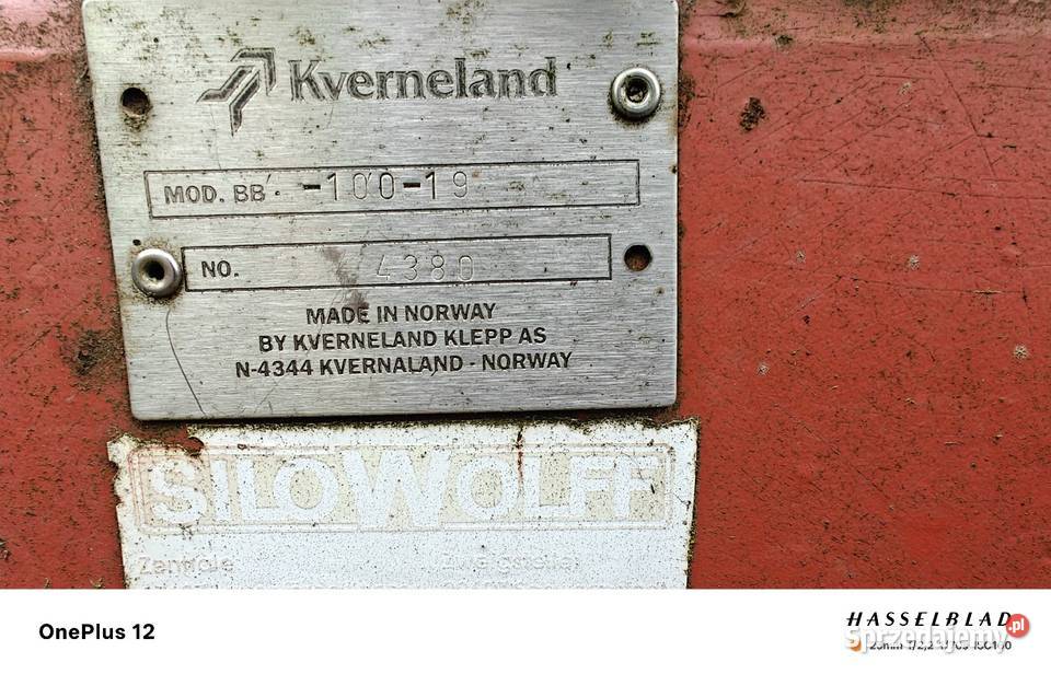Pług 7 skibowy kverneland BB100 warmińsko-mazurskie Probark