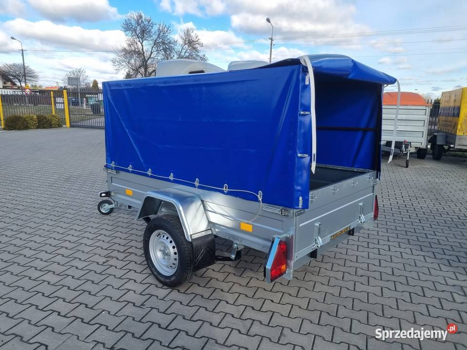 Przyczepka towarowa 220x130x110 z plandeka