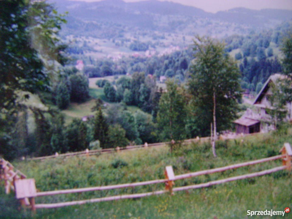 Zawoja Wełcza działka budowlana 1567m2 małopolskie