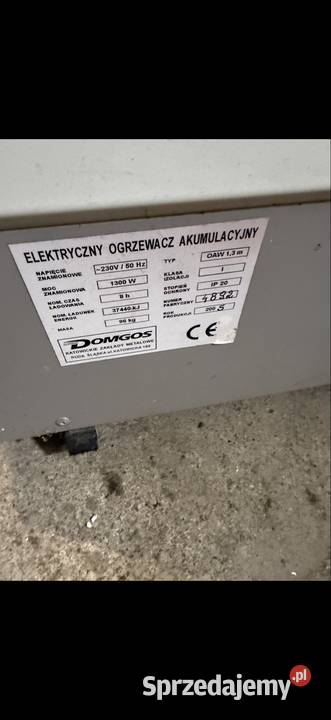 Grzejnik akumulacyjny dolnośląskie