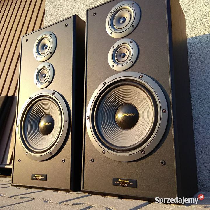 Potężne Pioneer CS7070 kolumny głośnikowe bas 25 Świebodzice