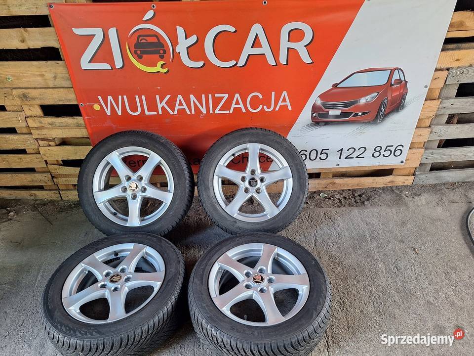 Alufelgi 5x112 16 ET48 SKODA Octavia II III Audi