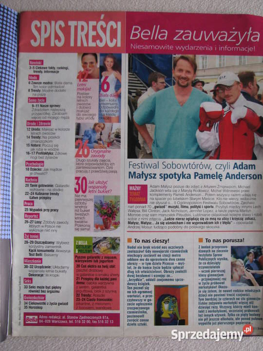 Magazyn Bella 18 19 i 28 z 2003 r