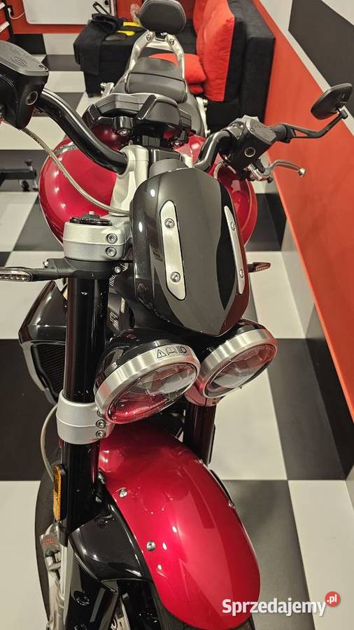 Triumph Rocket 3 R czerwony Środa Śląska sprzedam